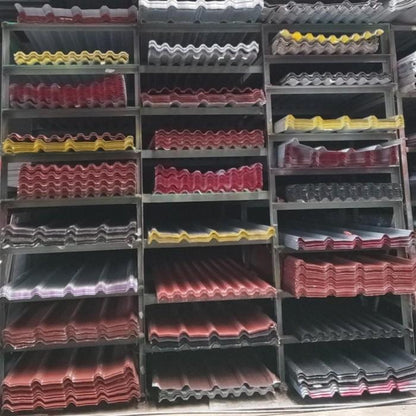 0.3MM x 75CM x 6M / NM Seng Spandek Galvalum Pasir Gel Kecil Hitam Lbr