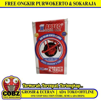 8 IN / ARTCO Roda Ban Hidup Gerobak Angkong Sorong Pasir Cor Set