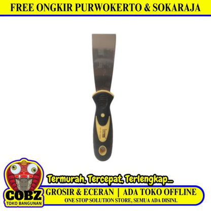 1 1/2 IN / IGM Sekrap Kape Scrapper Cat Perata Acian Gagang Karet