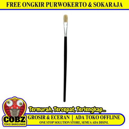 8 MM / VICO 577 Kuas Lukis Tembok Kayu Besi Air Acrylic Paint Brush