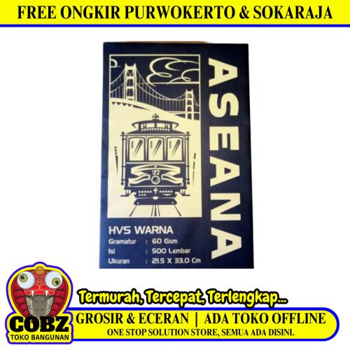 SIZE F4 / TM Kertas HVS Multipurpose Polos Kuning Rim