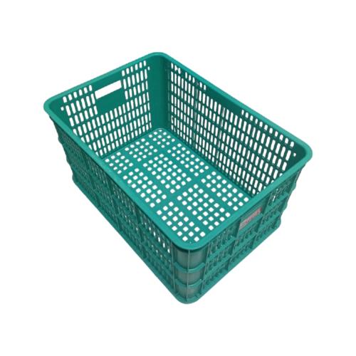 605 MM x 416 MM x 308 MM / ATARI 9206 L Krat Industri Keranjang Buah Rongga Green