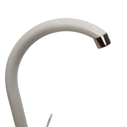 1/2 IN  / NEW SOLIGEN Kran Angsa Sink Bak Cuci Piring Tembok Plastik PVC