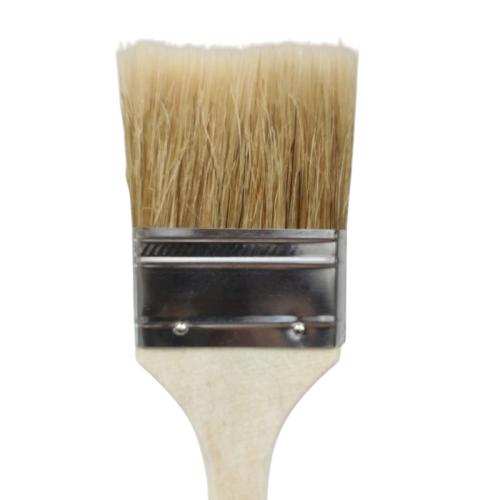 2 1/2 IN / HOME CARE WHITE Kuas Cat Tembok Kayu Besi Air Acyrlic Paint Brush