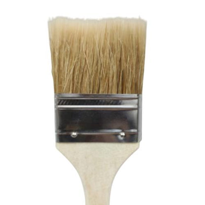 2 1/2 IN / HOME CARE WHITE Kuas Cat Tembok Kayu Besi Air Acyrlic Paint Brush
