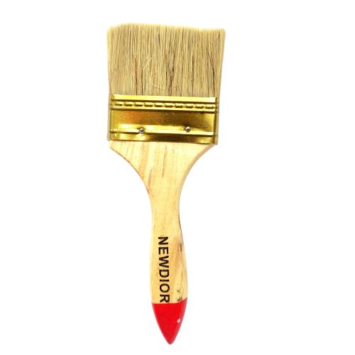 3 IN / NEWDIOR Kuas Cat Tembok Kayu Besi Air Acrylic Paint Brush