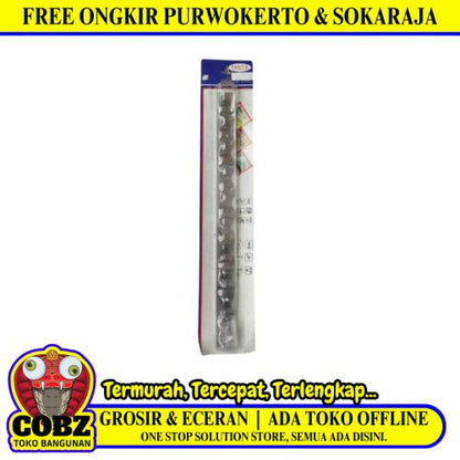 5 KAIT / NARITA  Kapstok Cantel Gantungan Baju Dinding Stainles