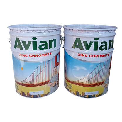 25 KG / AVIAN Cat Dasar Meni Besi Anti Karat Zinc Chromate Primer Kaleng