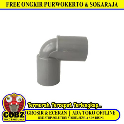 1 1/2 INCH / RUCIKA  AW Elbow Knee Keni L Sambungan Fitting Pipa PVC