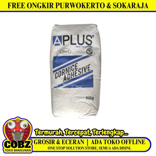 20 KG / A PLUS Cornice Adhesive Compound Kompon Gypsum Sak