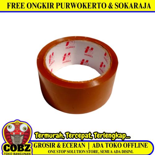 48 MM / HORICI Isolasi Selotip Lakban Stationary Tape Coklat