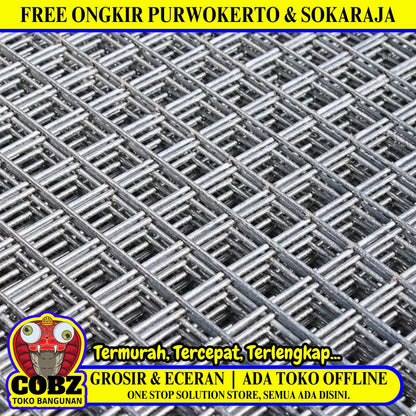 4 MM x 120 CM x 240 CM / TM Roofmesh Kawat Ram Besi Lembar