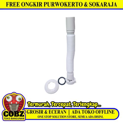 1 1/2 IN - 35 CM - 80 CM / NEVADA Selang Pembuangan Afur Sink BCP Wastafel PVC