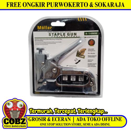4 MM - 14 MM / MOLLAR Guntacker Stapler Staples Hekter Tembak