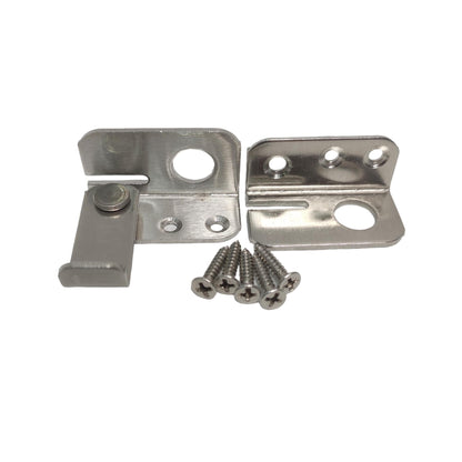 SOLIGEN Grendel Pintu Geser Sliding Door Lurus Stainless Set