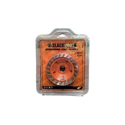 3 IN / BLACKFOOT Mata Gerinda Keramik Diamond Cup Grinding Wheel