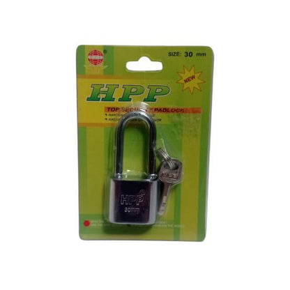 30 MM / HPP Gembok Pintu Pagar Padlock Anti Maling Leher Panjang