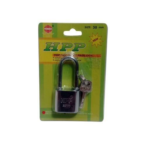 30 MM / HPP Gembok Pintu Pagar Padlock Anti Maling Leher Panjang