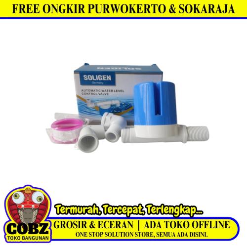 1/2 INCH/ SOLIGEN Floating Valve Pelampung Bola Air Torrent Bahan Set