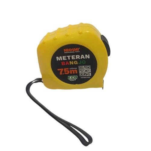 7.5 M / HIOSHI BANGJO Meteran Alat Ukur Tukang Bangunan Measuring Tape