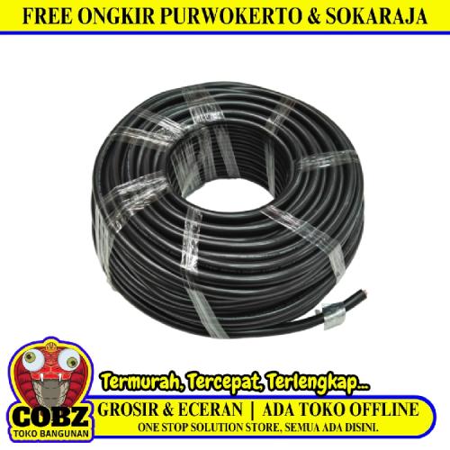 4 INTI x 1.5 MM / TM NYMHY Serabut Kabel Tembaga SNI Hitam Meter