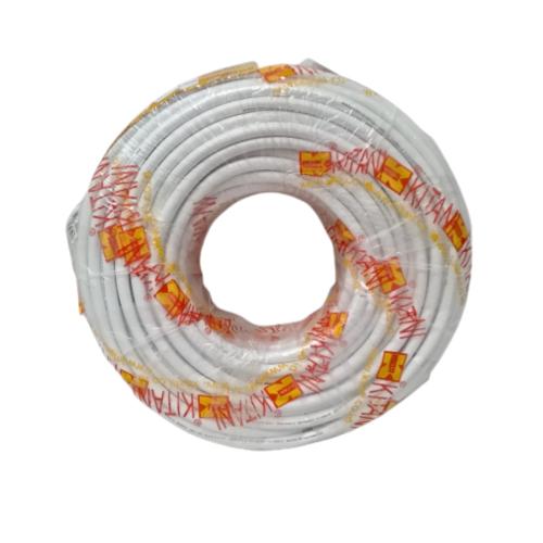 4 INTI x 1.5 MM x 50 M / KITANI NYMHY Serabut Kabel Tembaga SNI Putih Roll