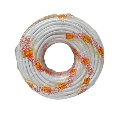 4 INTI x 1.5 MM x 50 M / KITANI NYMHY Serabut Kabel Tembaga SNI Putih Roll