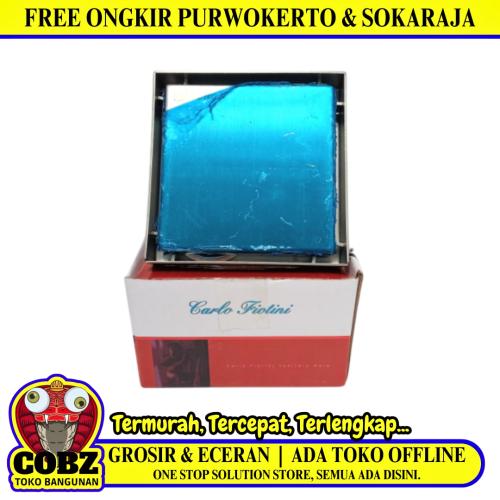 4 IN / CARLO FIOTINI Saringan Got Leher Panjang Floor Drain Stainless