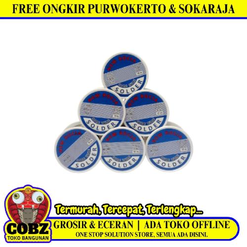 0.8 MM x 10 M / NEW ROCIA Tinol Tin Timah Solder 10 M Roll