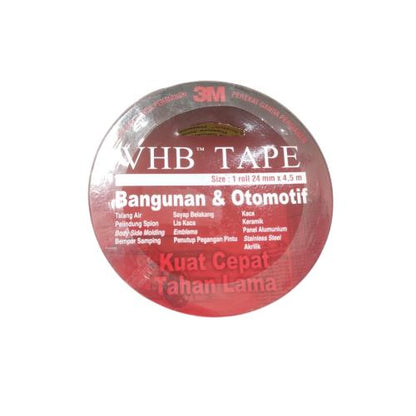 24 MM / 3M VHB Isolasi Bolak Balik Busa Double Foam Tape Abu Abu