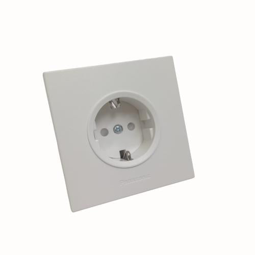 1 LUBANG / PANASONIC 27950 Stop Kontak Tanam IB Inbow + Pengaman Putih