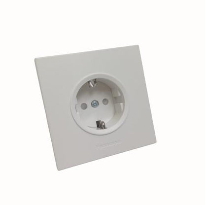 1 LUBANG / PANASONIC 27950 Stop Kontak Tanam IB Inbow + Pengaman Putih