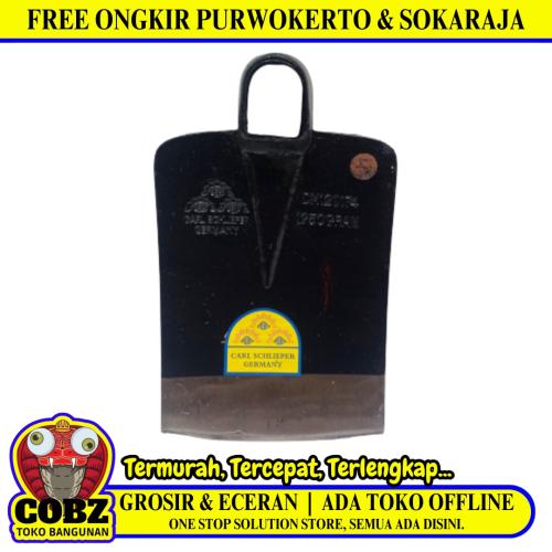 CARL SCHLIEPER Mata Pacul Cangkul Alat Tani Kebun Taman Proyek Besi Baja