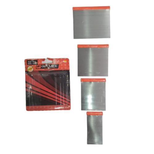 2 - 5 IN / CAMEL Sekrap Daun Kape Scrapper Cat Acian Stainless Set
