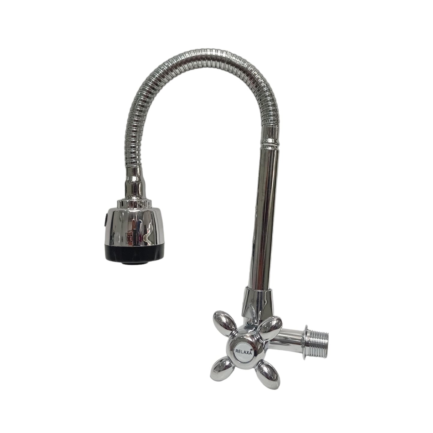 1/2 IN / RELAXA 005 Kran Angsa Fleksibel Sink BCP Tembok Stainless