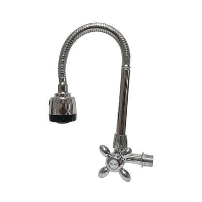 1/2 IN / RELAXA 005 Kran Angsa Fleksibel Sink BCP Tembok Stainless