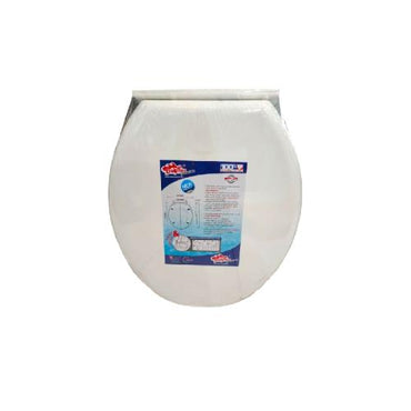 DOLPHIN 01 Tutup Kloset Duduk Monoblok Seat Cover Standard PVC Putih Set