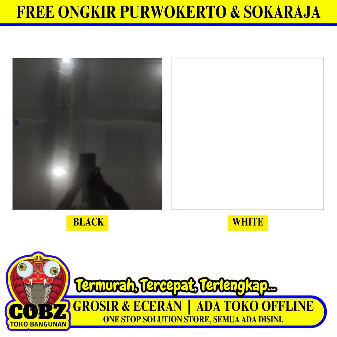 40 CM x 40 CM / ARWANA Keramik Lantai Glossy White Dus