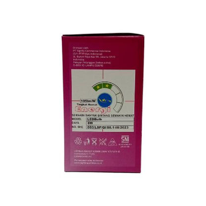 8 WATT / PHILIPS LED Lampu Bohlam Bulb Putih