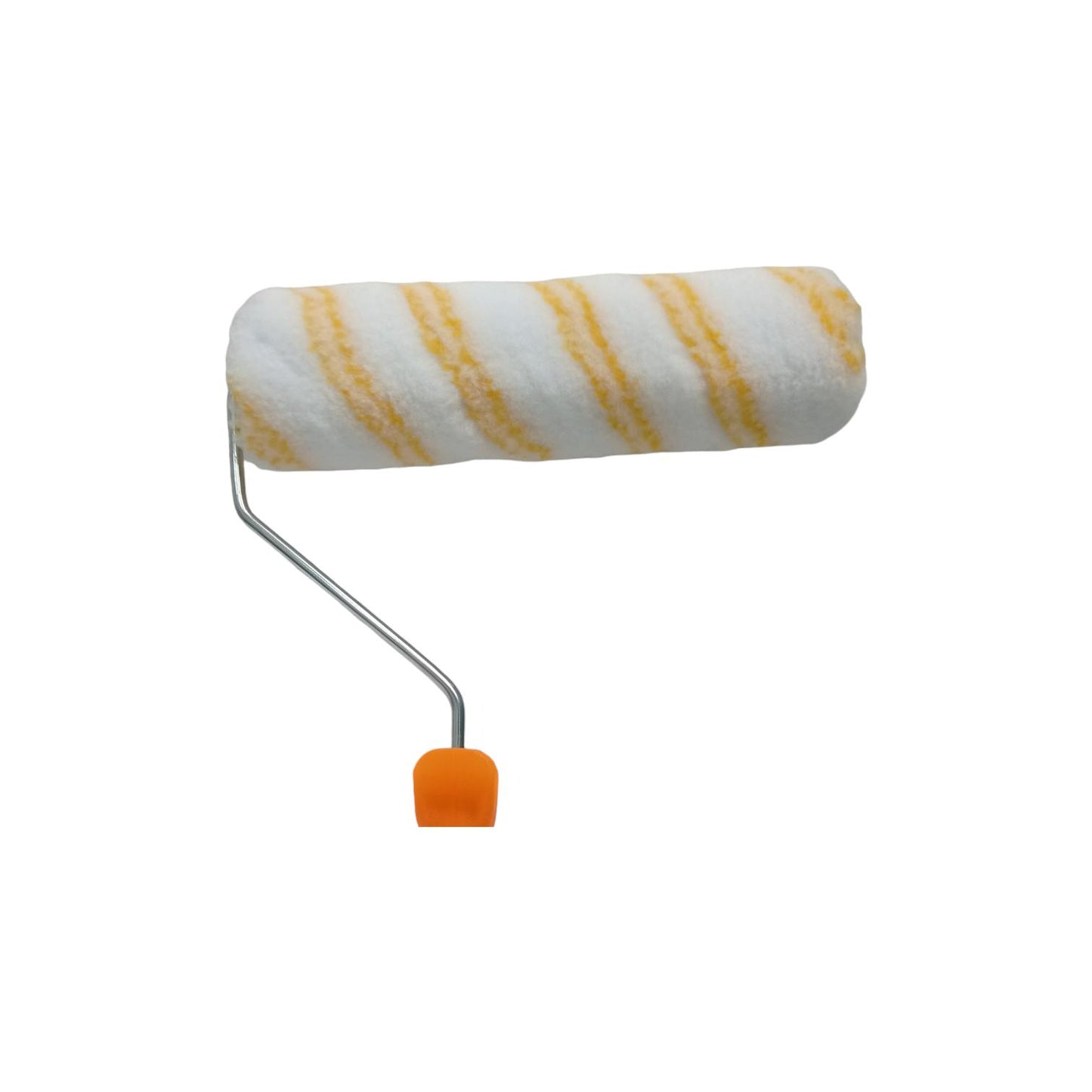 9 IN / EIFEL Kuas Busa Roll Cat Tembok Kayu Besi Besar + Gagang Set