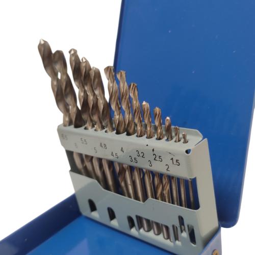 1 MM-6.5 MM / MOLLAR Shank Twist Drill Bits Mata Bor Besi Kayu Plastik