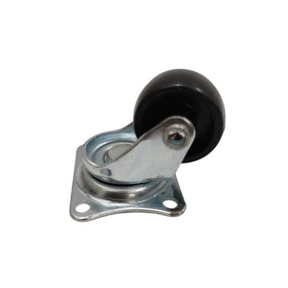 1 IN / GLX SP25 Roda Hidup Trolly Bentuk Plat 25 MM Nylon Hitam 16 Pcs Dus