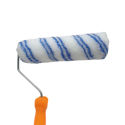 9 IN / EF Kuas Busa Roll Cat Tembok Kayu Besi Besar + Gagang Set