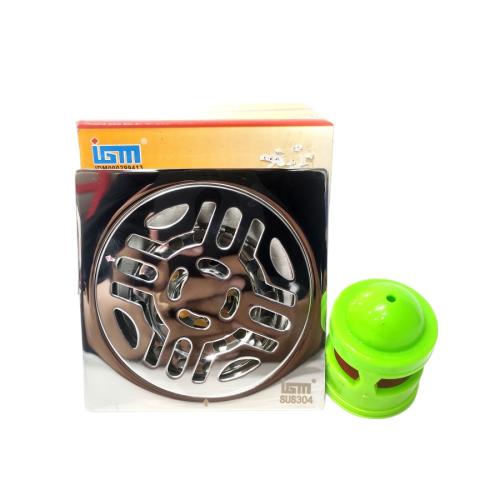 4 IN / IGM IS037 Saringan Got Leher Panjang Floor Drain Stainless