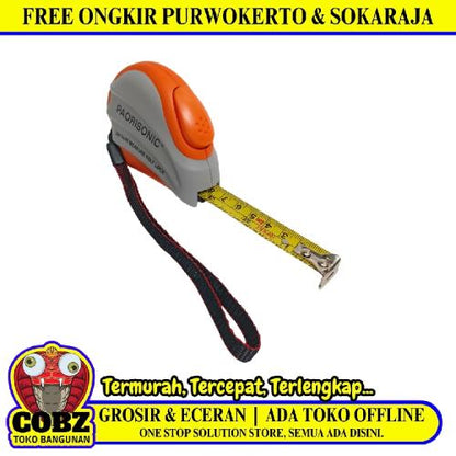 3 M / PAORISONIC Meteran Alat Ukur Tukang Bangunan Measuring Tape
