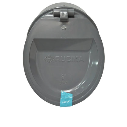 6 IN / RUCIKA Back Flow Valve Fitting Tutup Katup Pipa PVC