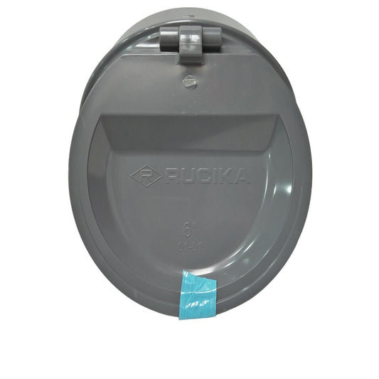 6 IN / RUCIKA Back Flow Valve Fitting Tutup Katup Pipa PVC