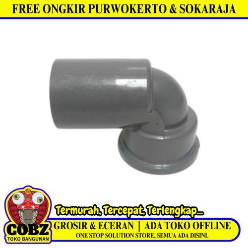 1 IN / RUCIKA AW Knee Keni Drat Dalam Faucet Elbow PVC