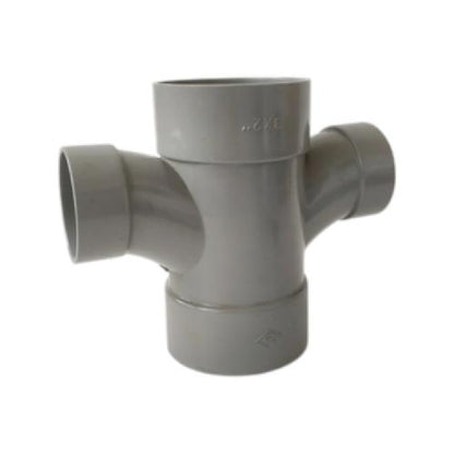 3 IN x 2 IN / RUCIKA D-WLT Tee Large Radius Double Fitting Pipa PVC