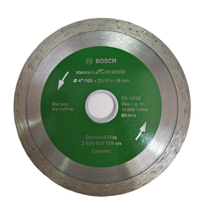 4 IN / BOSCH Wet Mata Gerinda Potong Keramik Diamond Cutting Wheel